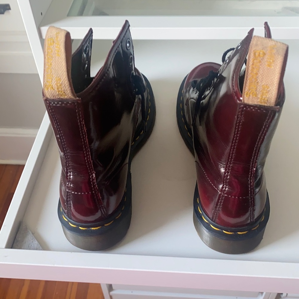 Red Patent Leather Doc Martens- Price is firm